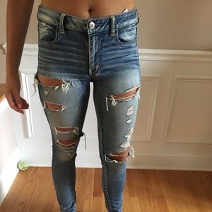 American Eagle Ripped Jeans